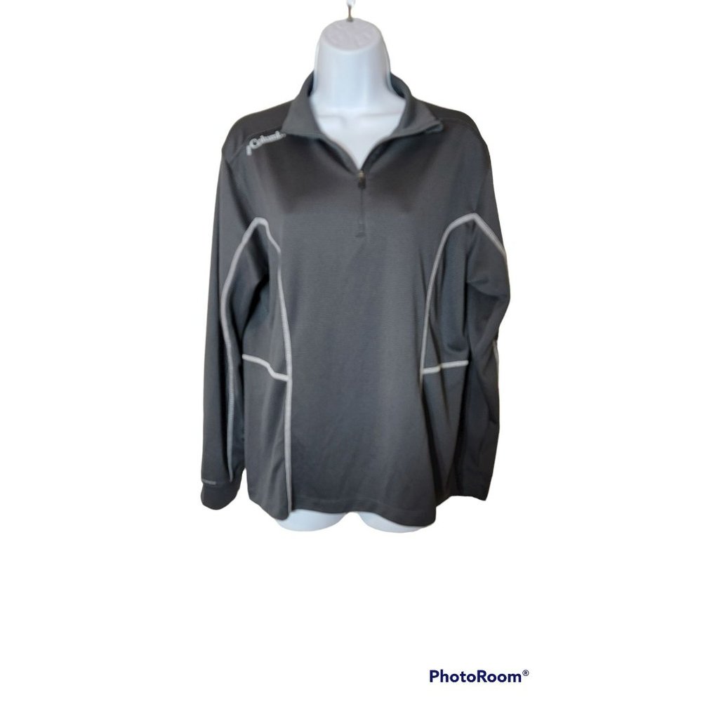 Columbia Golf Women's Athletic 1/4 Zip Collard Pullover Jacket Size Large EUC